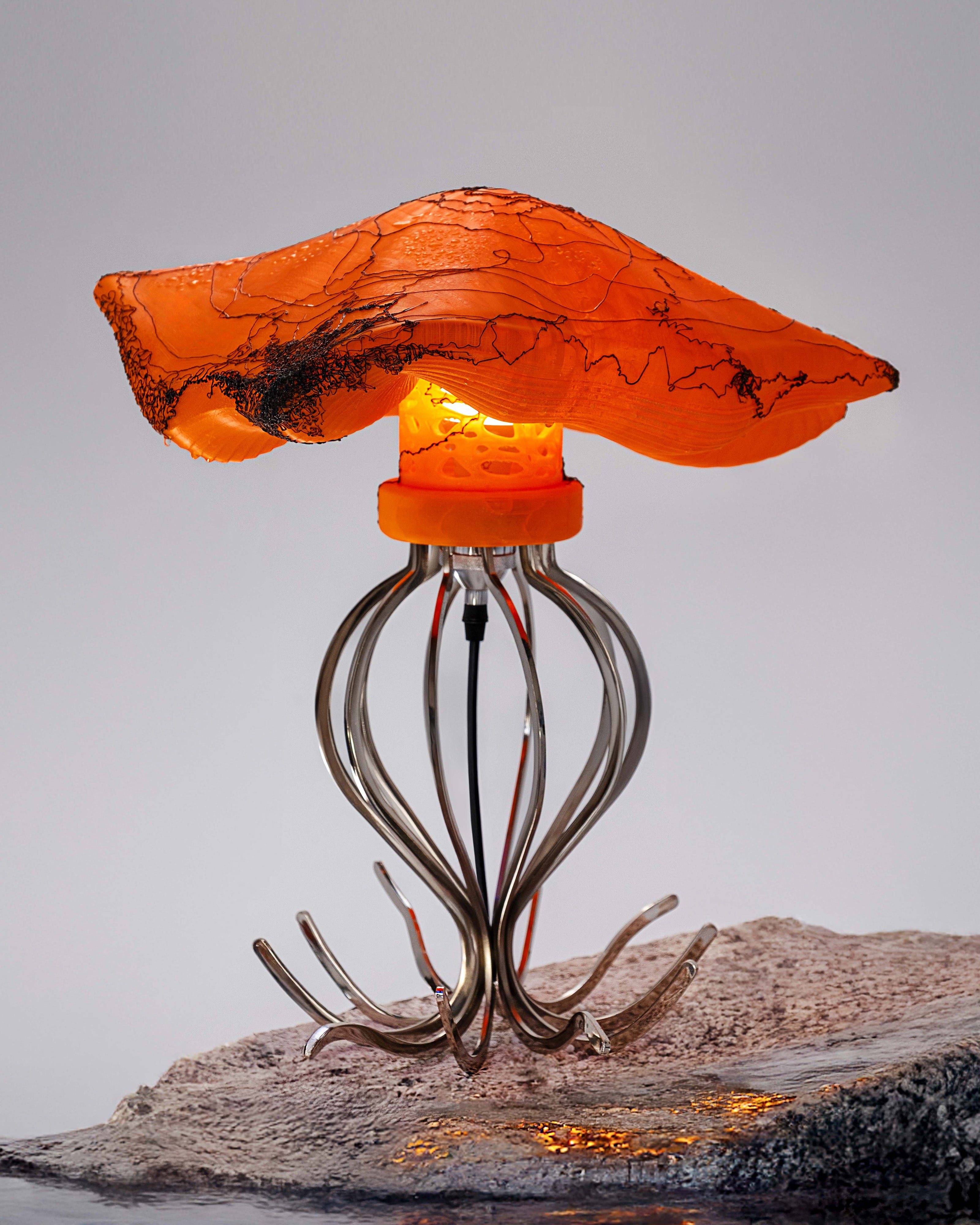 Medusa Lamp Orange
