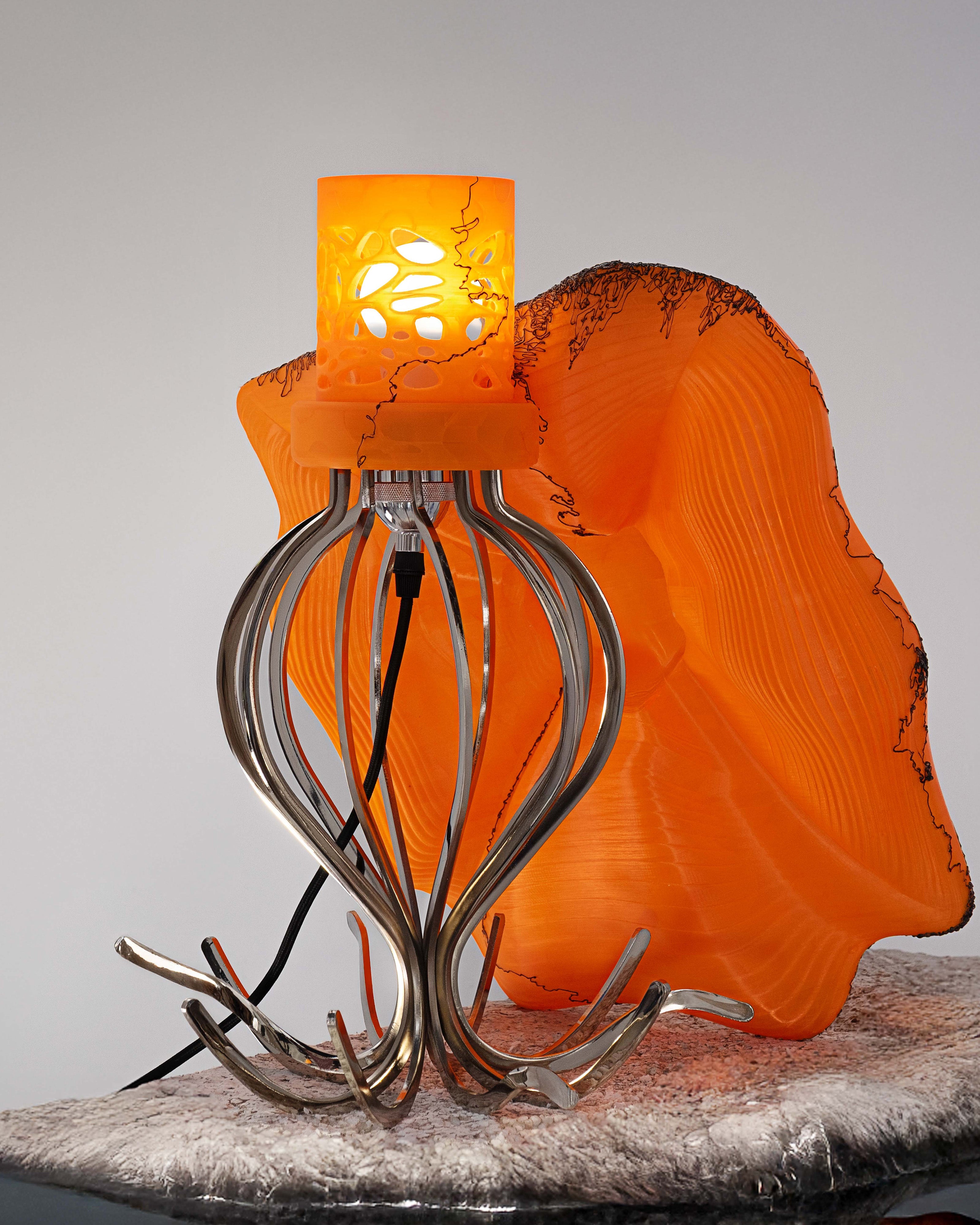 Medusa Lamp Orange