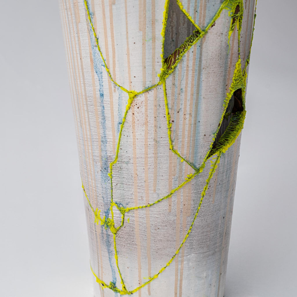Fractured Tall Vase