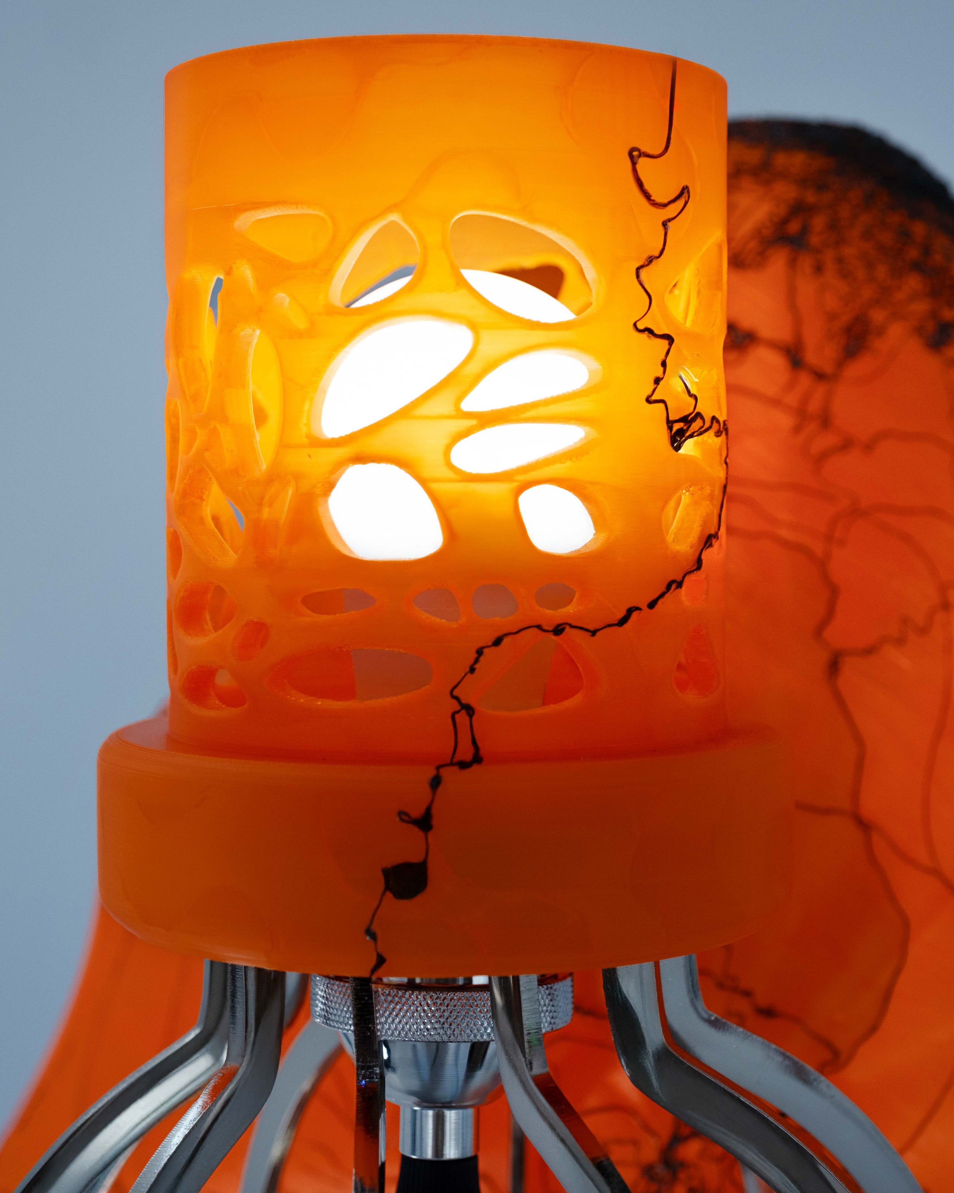Medusa Lamp Orange