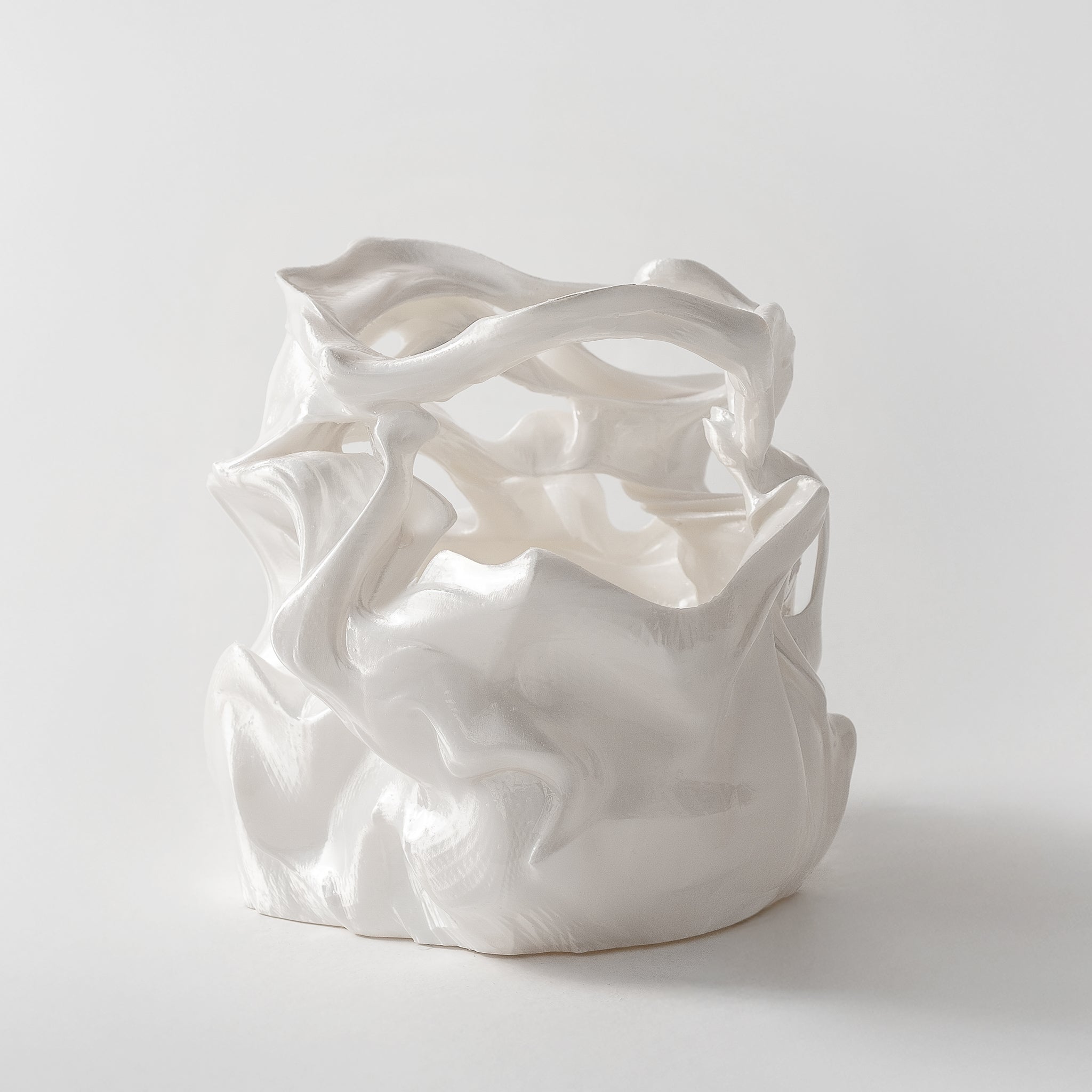 Ice Bucket White Heart