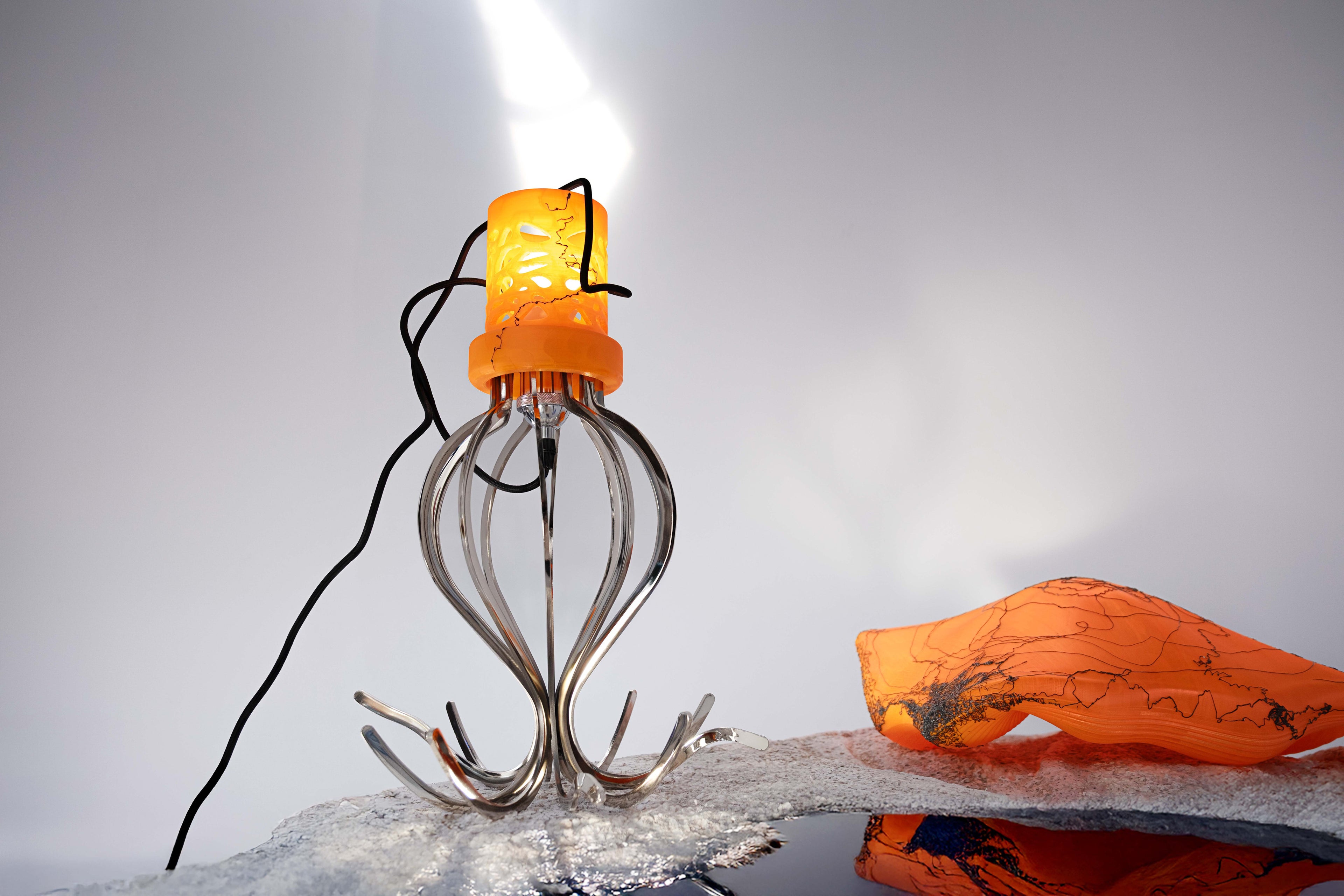 Medusa Lamp Orange