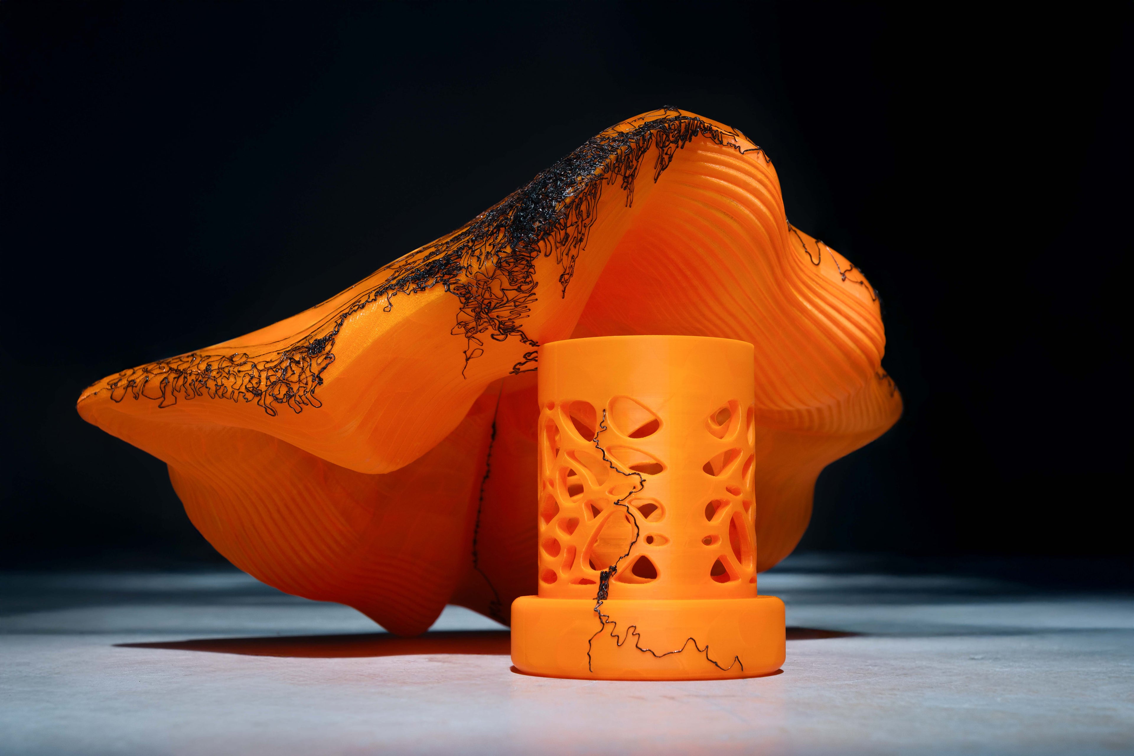 Medusa Lamp Orange