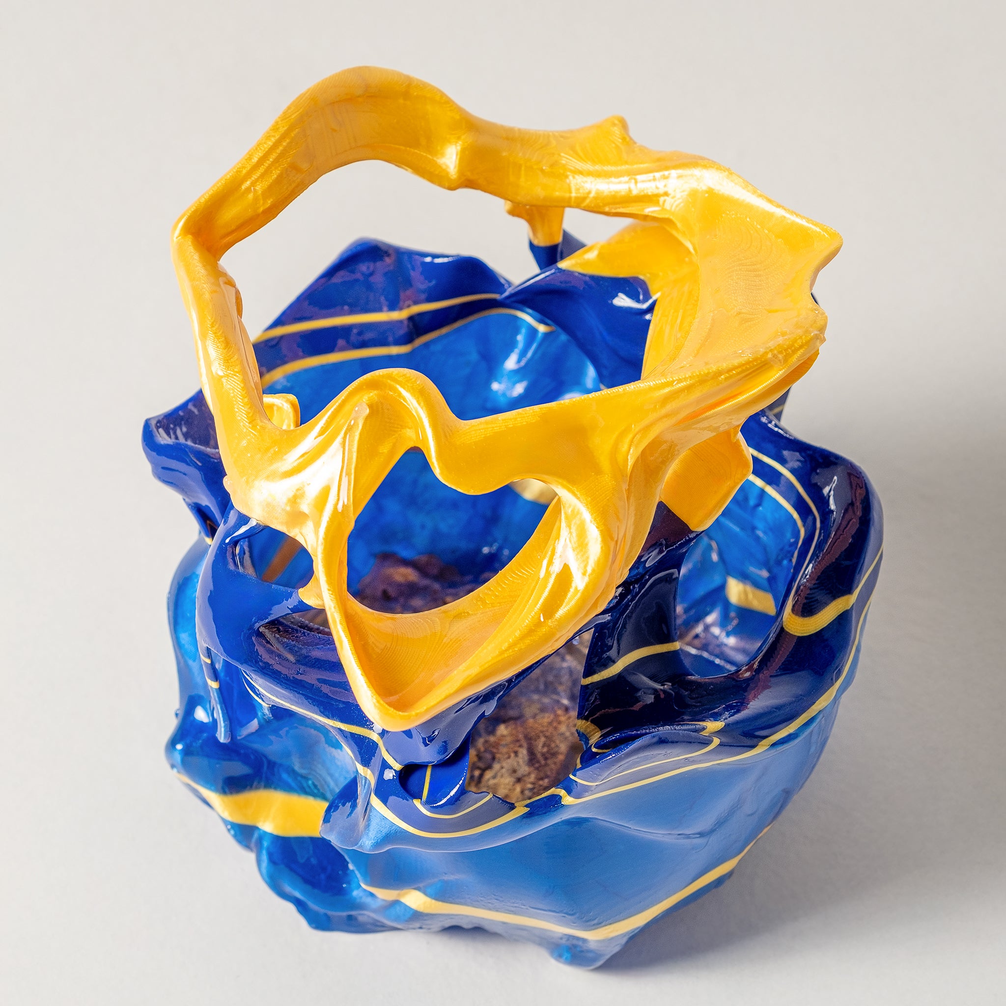 Ice Bucket Yellow Line